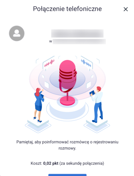 dmsales - koszt rozmowy
